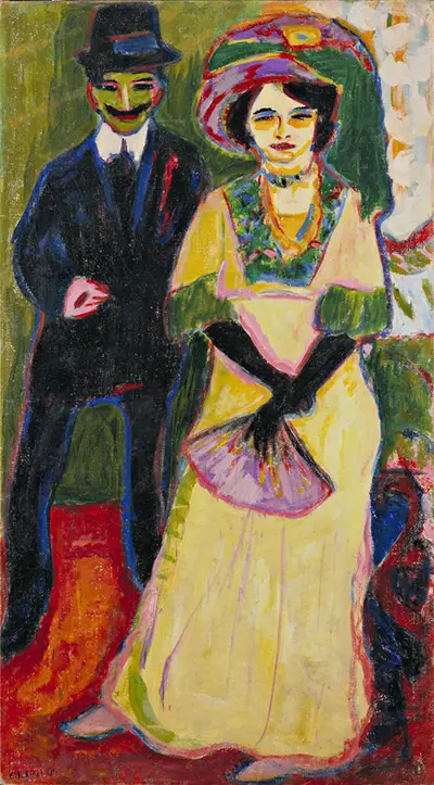 Dodo and her Brother Ernst Ludwig Kirchner